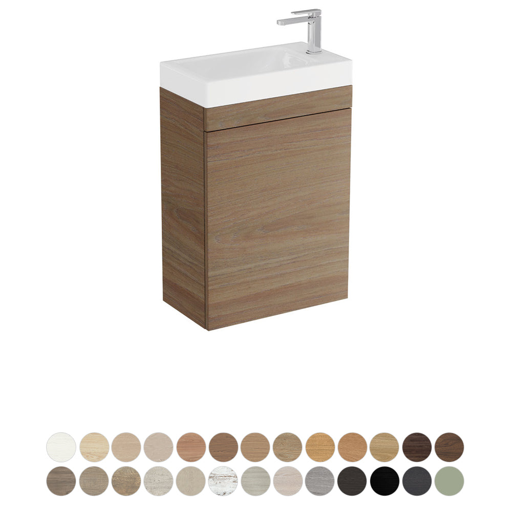 Riley Slim Ensuite 450 Wall Hung Vanity