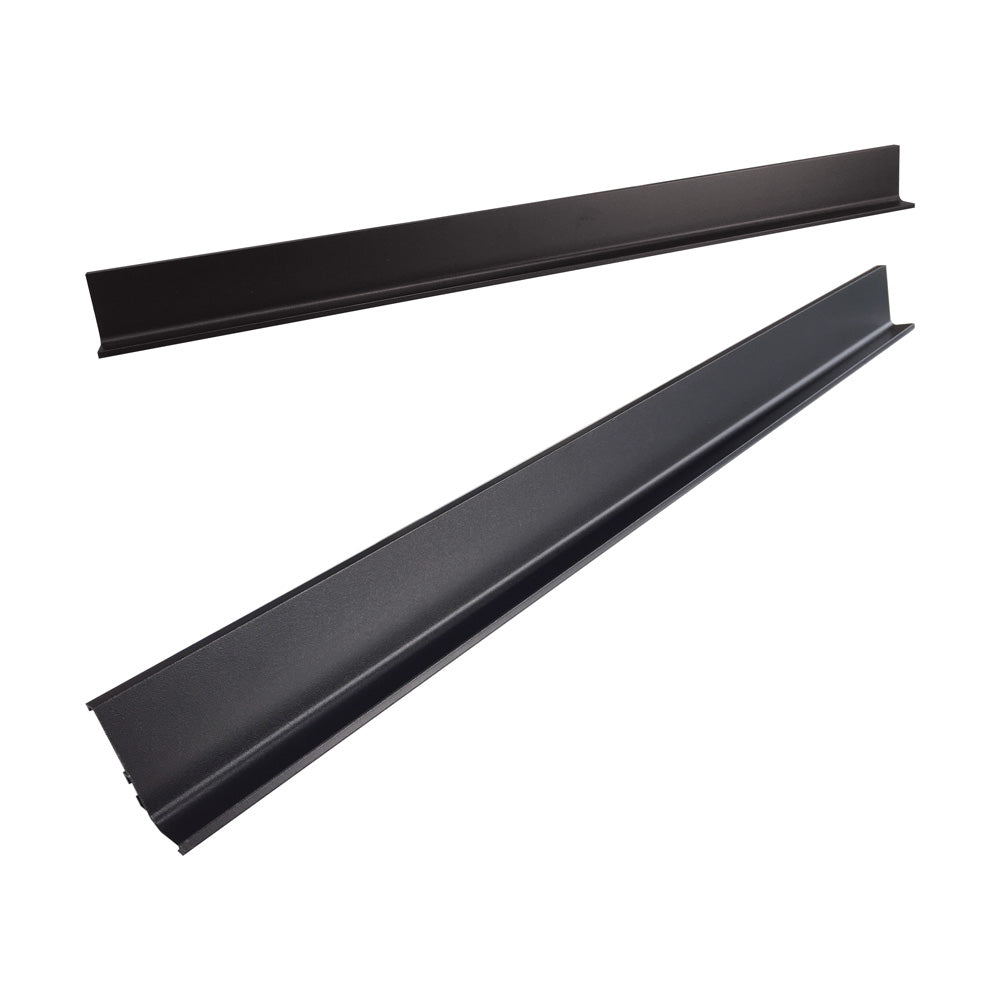 QUEST Cabinet Pull-Channel Set, Matte Black