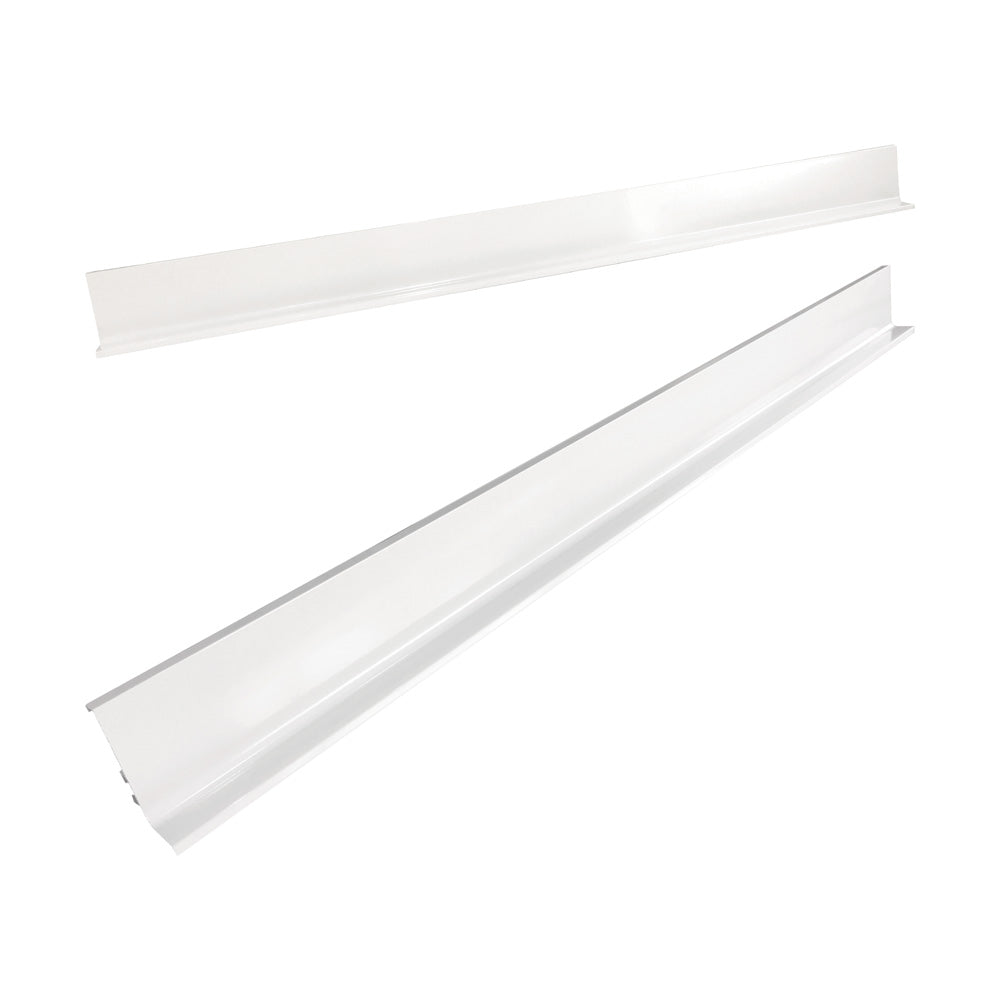 QUEST Cabinet Pull-Channel Set, Gloss White