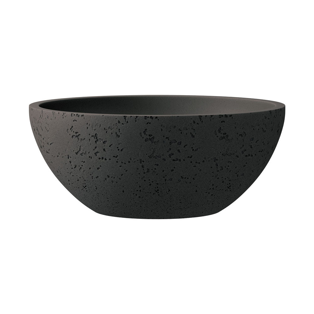 Alba Round Concrete Above Counter Basin, Warm Grey