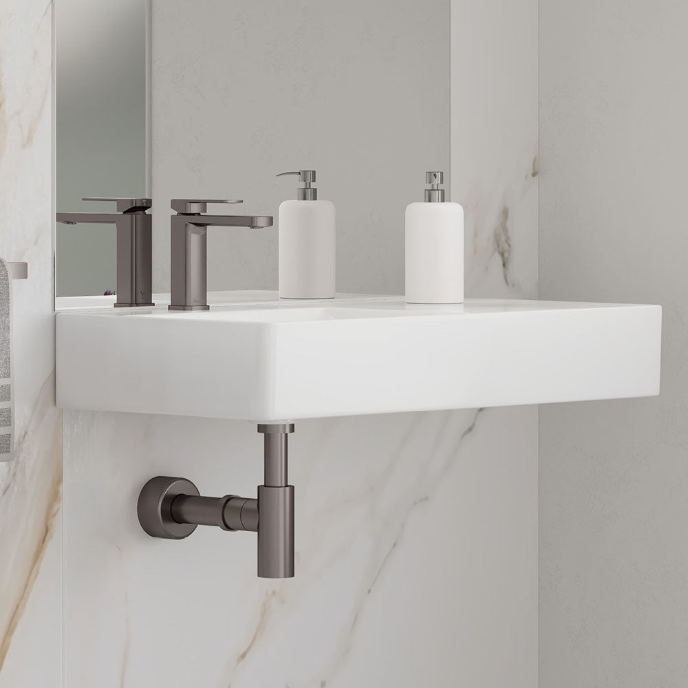 Petra 800 Left-Hand Wall Basin