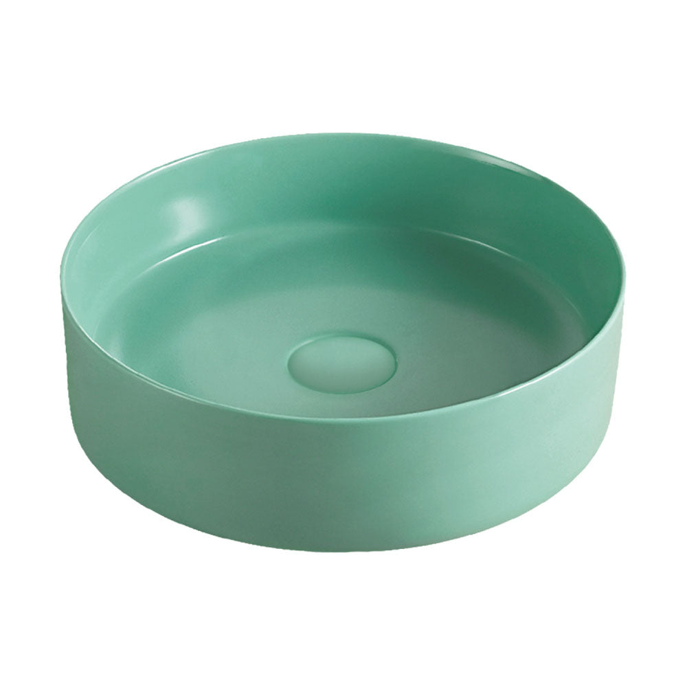 Reba Above Counter Basin, Matte Green