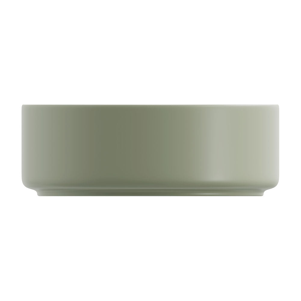 Reba Above Counter Basin, Matte Olive