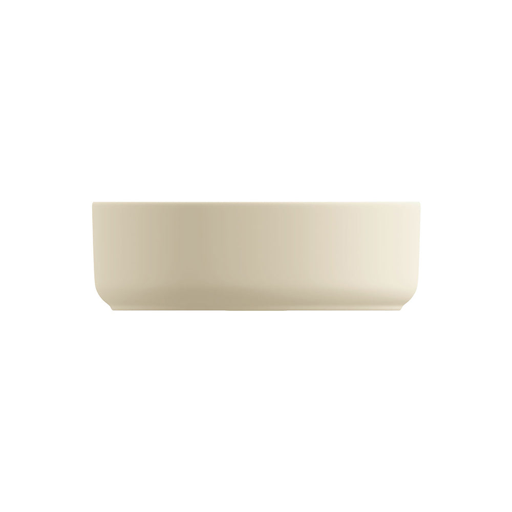 Reba Mini Above Counter Basin, Matte Khaki