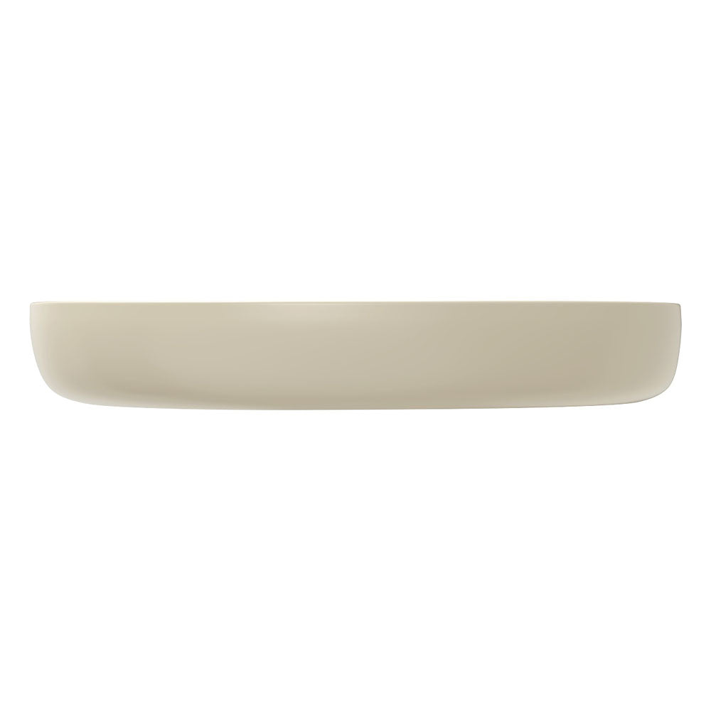 Pebble Large Above Counter Basin, Matte Khaki
