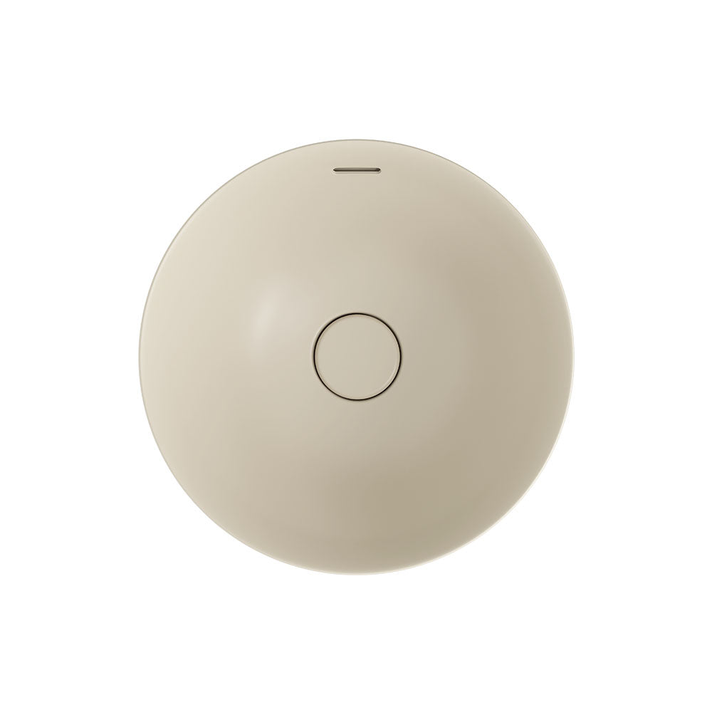 Aluca Round Semi-Inset Basin, Matte Khaki