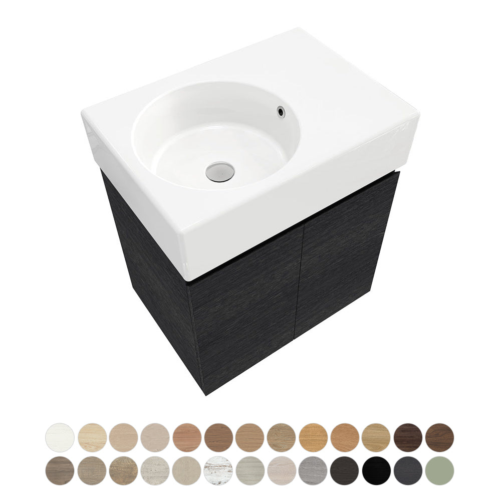 Reba Ensuite 600 Wall Hung Vanity