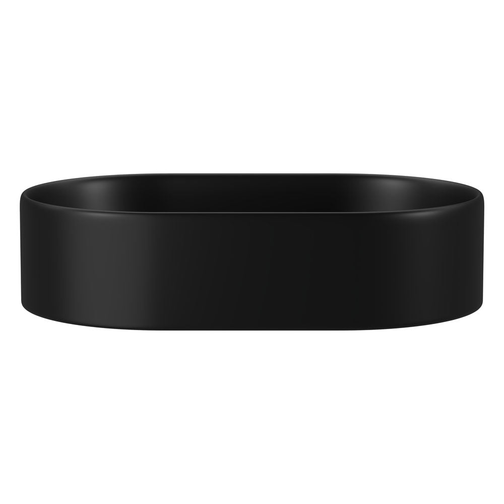 Aluca Pill Above Counter Basin, Matte Black