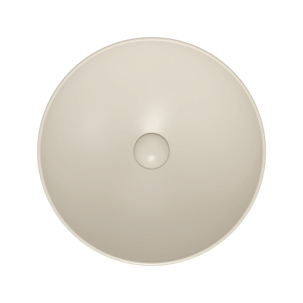 Aluca Above Counter Basin, Matte Khaki