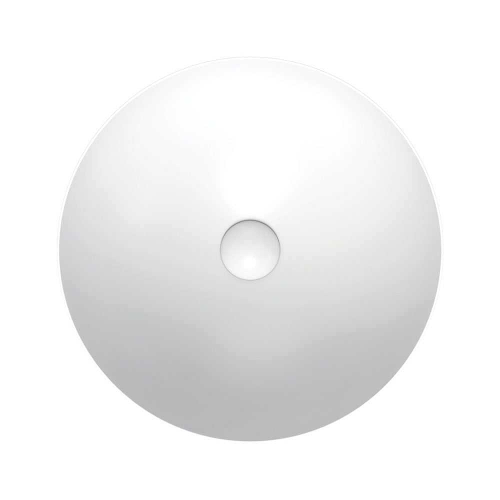 Aluca Above Counter Basin, Matte White