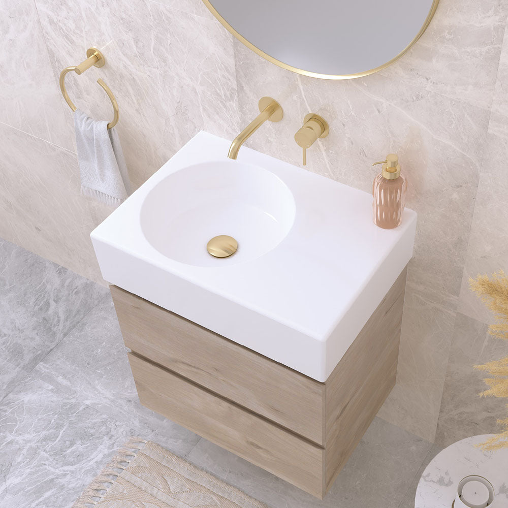 Reba Ensuite 600 Wall Hung Vanity