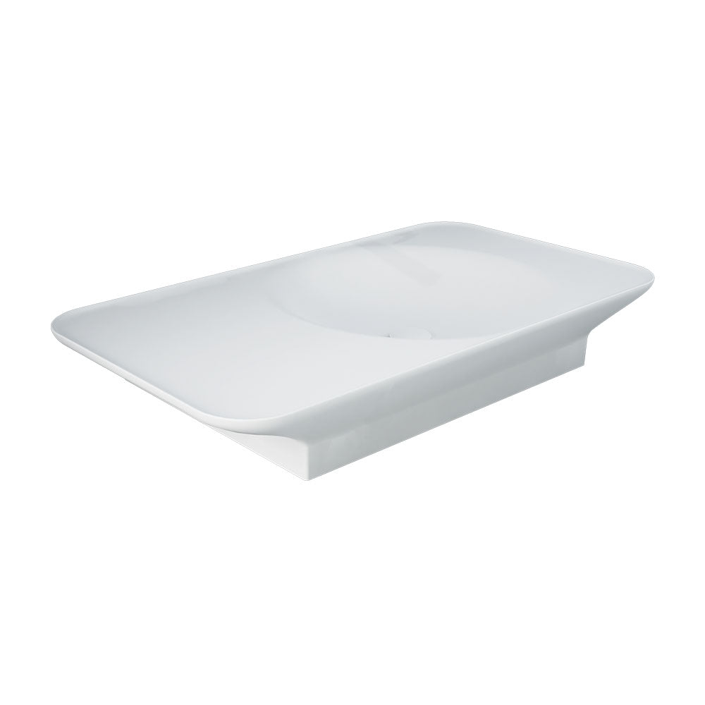 RAK Valet Right-Hand Wall Hung Basin, Matte White