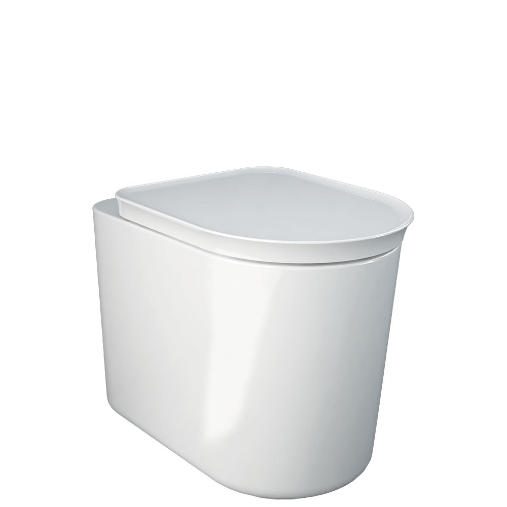 RAK Valet Wall-Faced Toilet, Alpine Gloss White