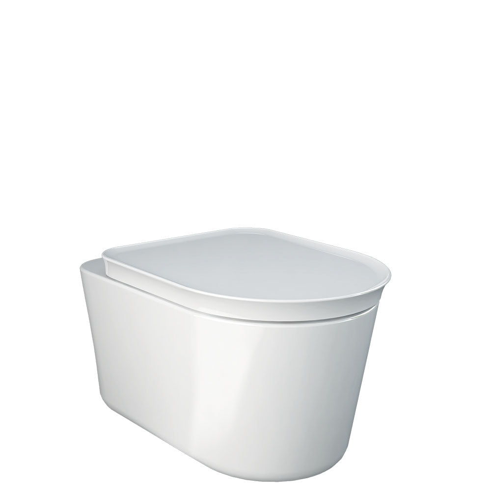 RAK Valet Wall-Hung Toilet, Alpine Gloss White