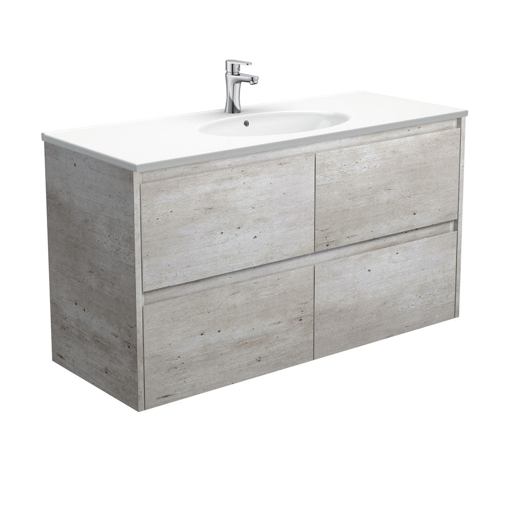 Rotondo Amato 1200 Industrial Wall-Hung Vanity