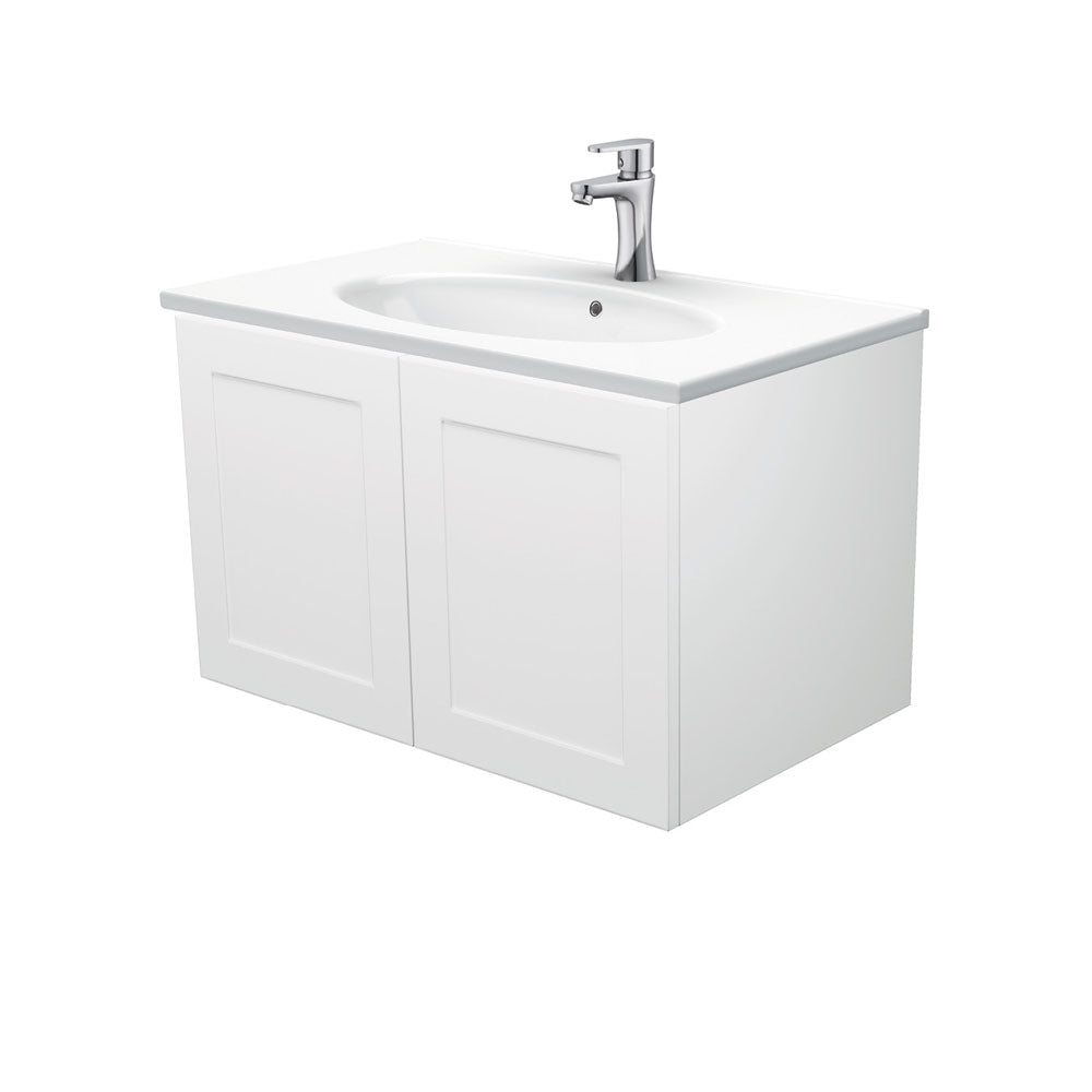 Rotondo Mila 750 Wall-Hung Vanity, Right Drawer