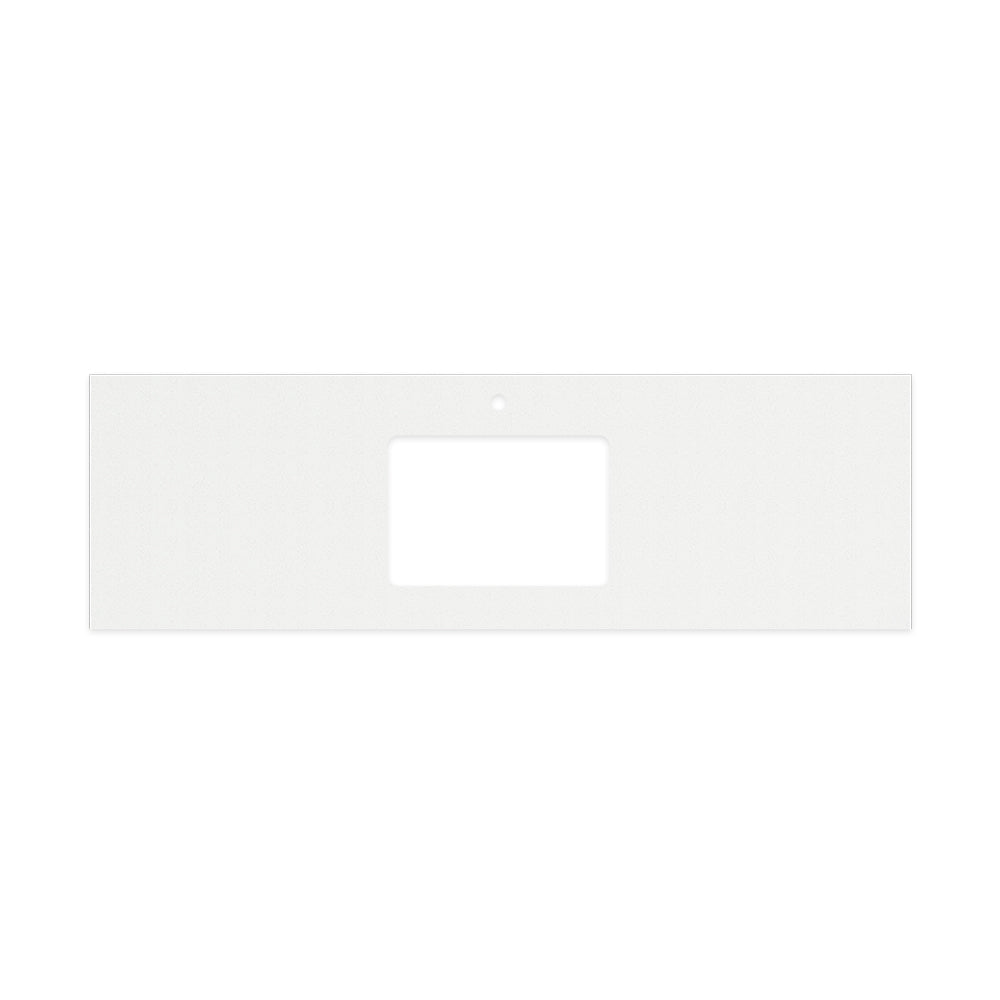 Fienza - Silica Free Stone Top, Rectangular Full Depth - Single Undermount