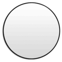 Rose Gold Framed Round Wall Mirror Classic Decorative Design