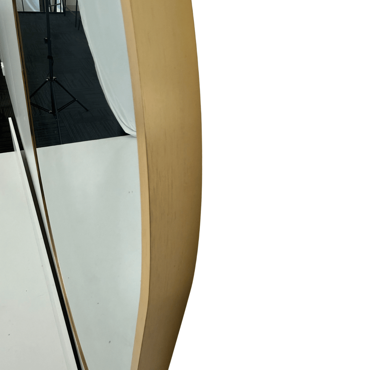 Rose Gold Oval Wall Mirror – 60 x 80cm Classic Decorative Frame