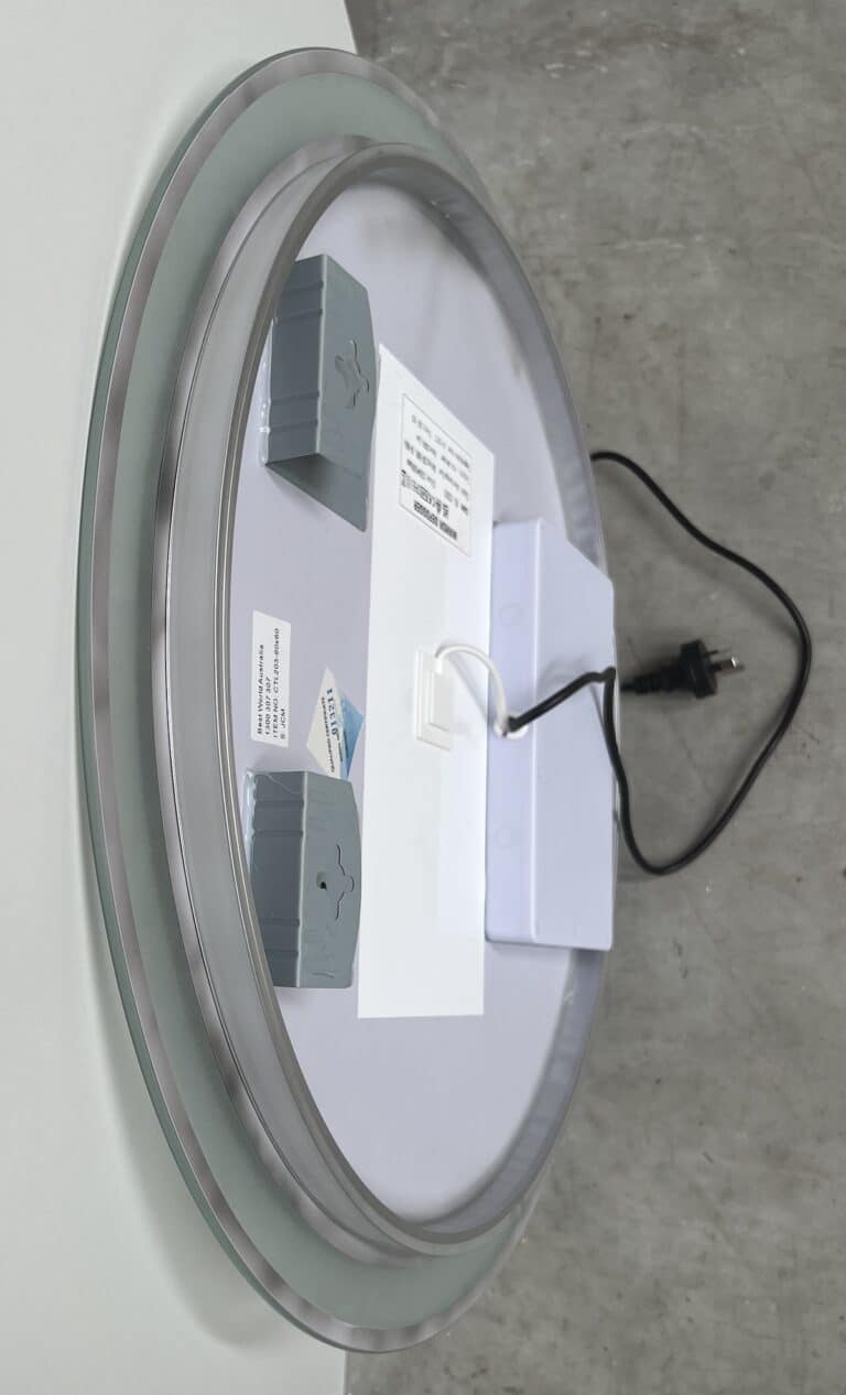 Round LED Mirror - Frosted Defogger Dimmable 25mm Strip
