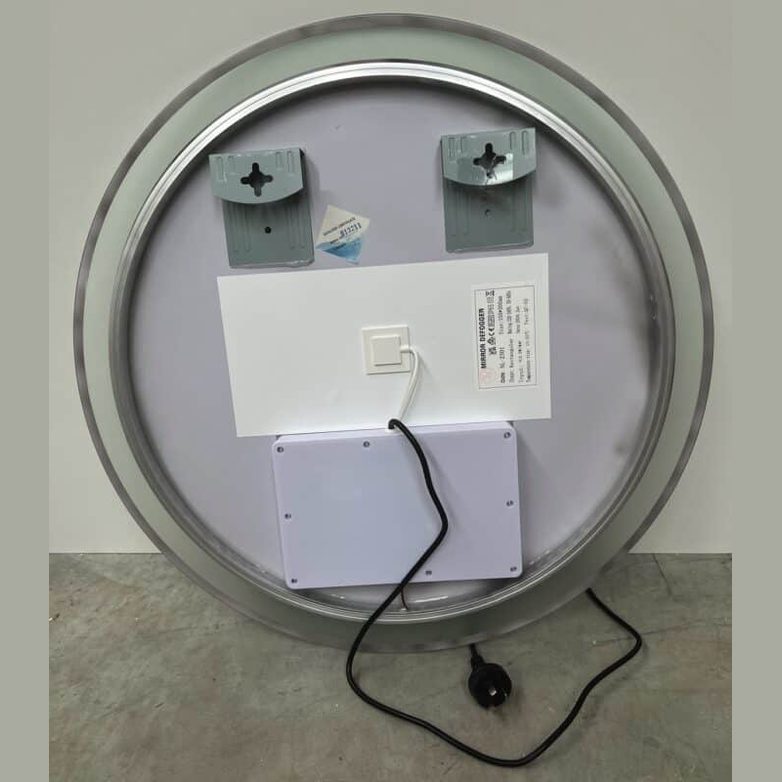 Round LED Mirror - Frosted Defogger Dimmable 25mm Strip