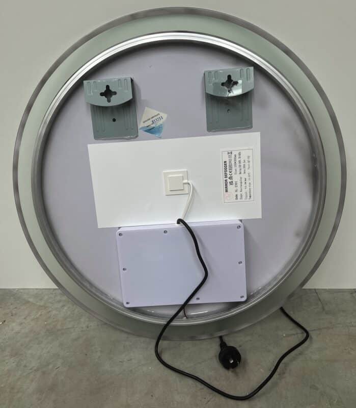 Round LED Mirror - Frosted Defogger Dimmable 25mm Strip