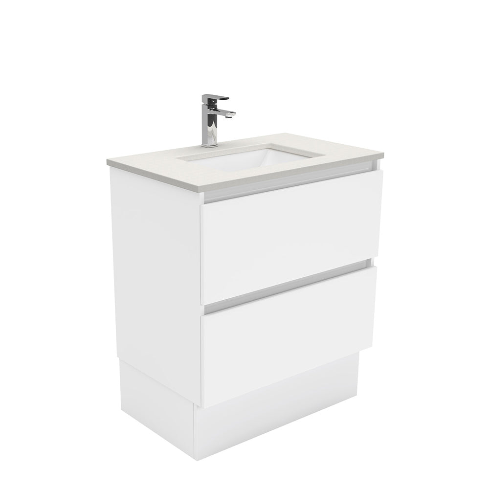 Sarah Roman Sand Undermount 750 Quest Vanity on Kick