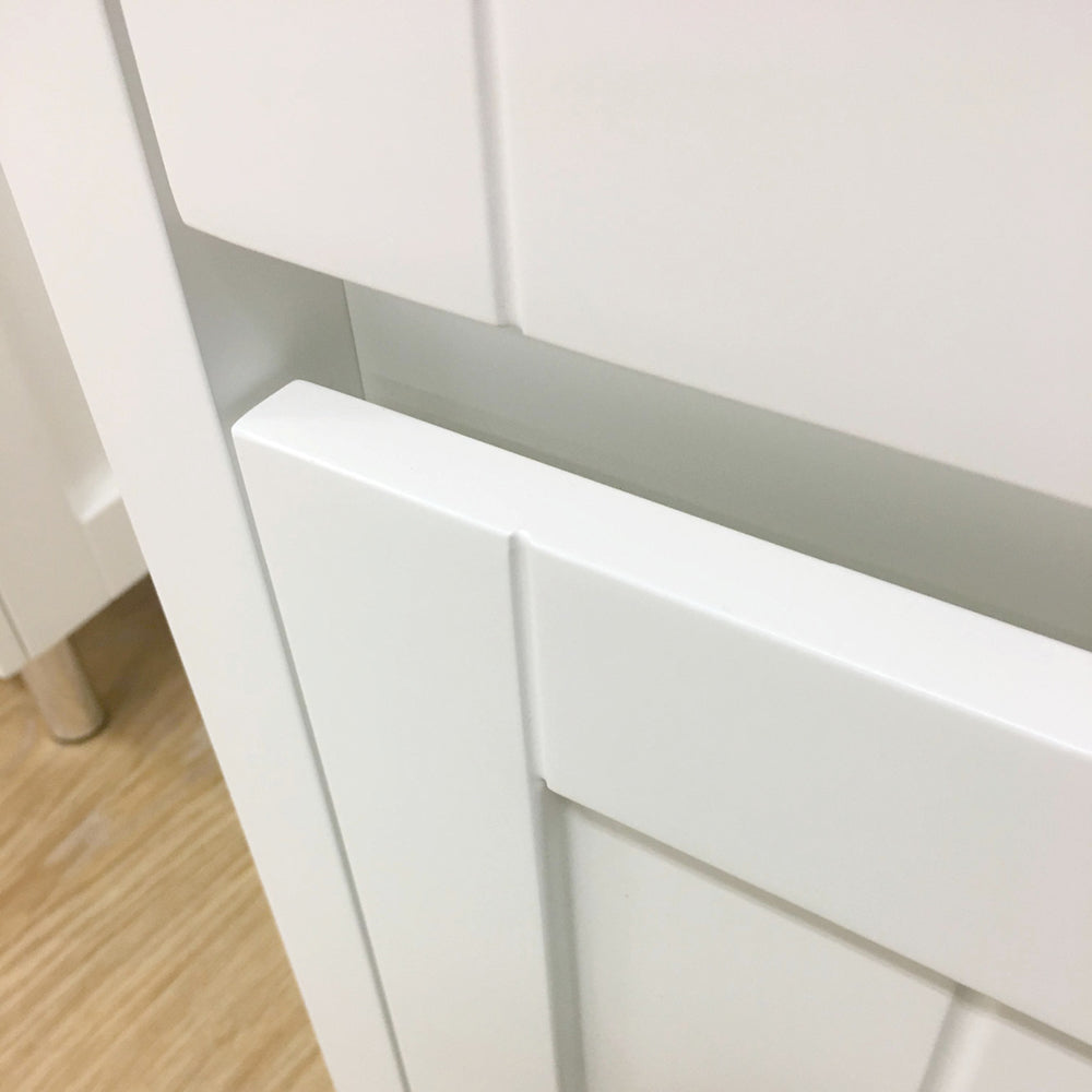 Sarah Roman Sand Undermount 750 Hampton Vanity on Kick