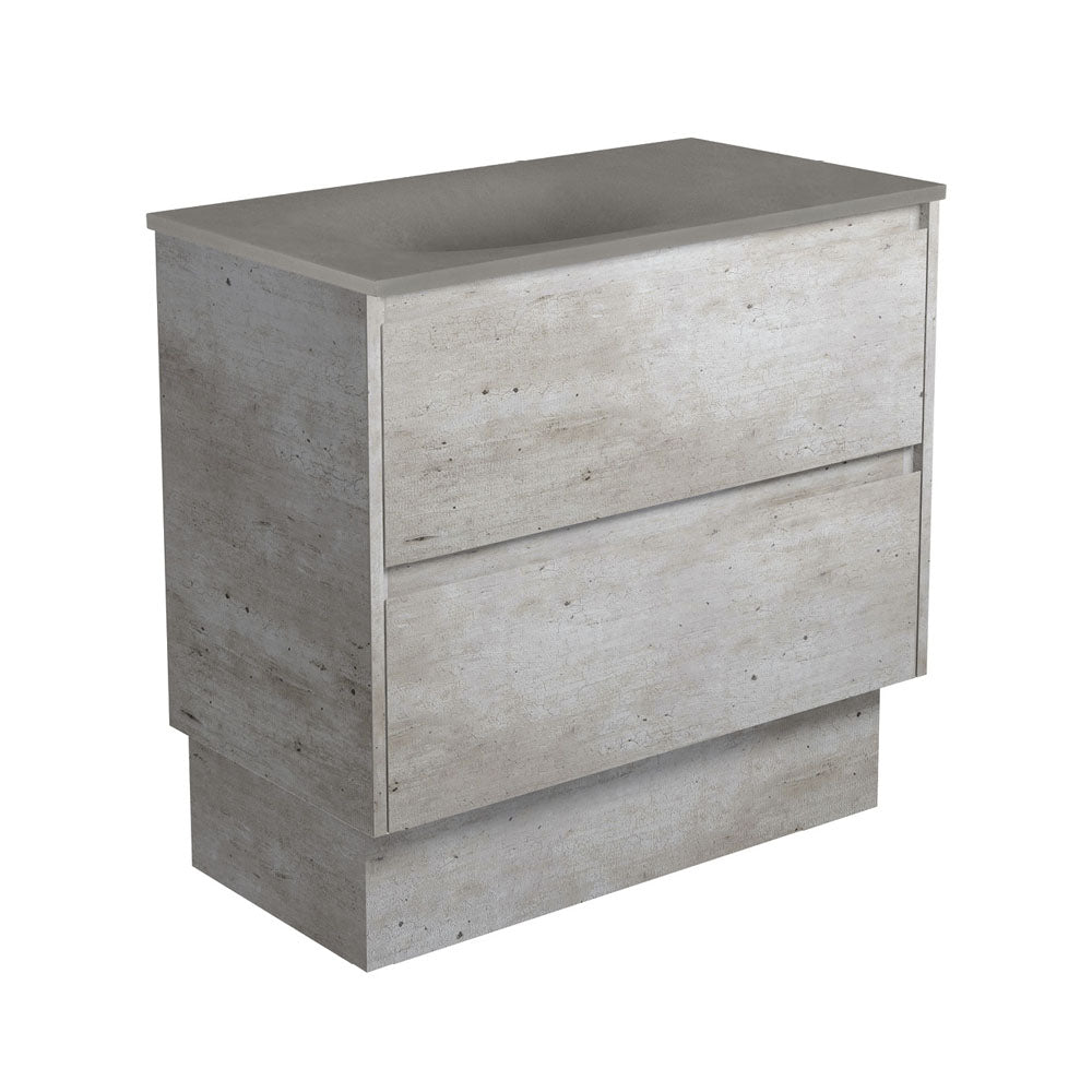 Satori Amato 900 Industrial Vanity On Kick, Industrial Panels