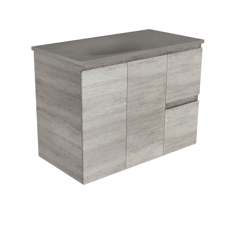 Satori Edge 900 Industrial Wall-Hung Vanity