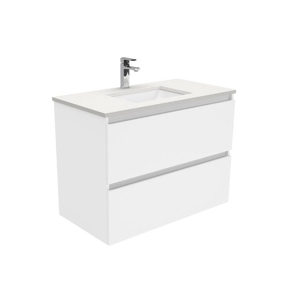 Sarah Crystal Pure Undermount 900 Quest Wall-Hung Vanity