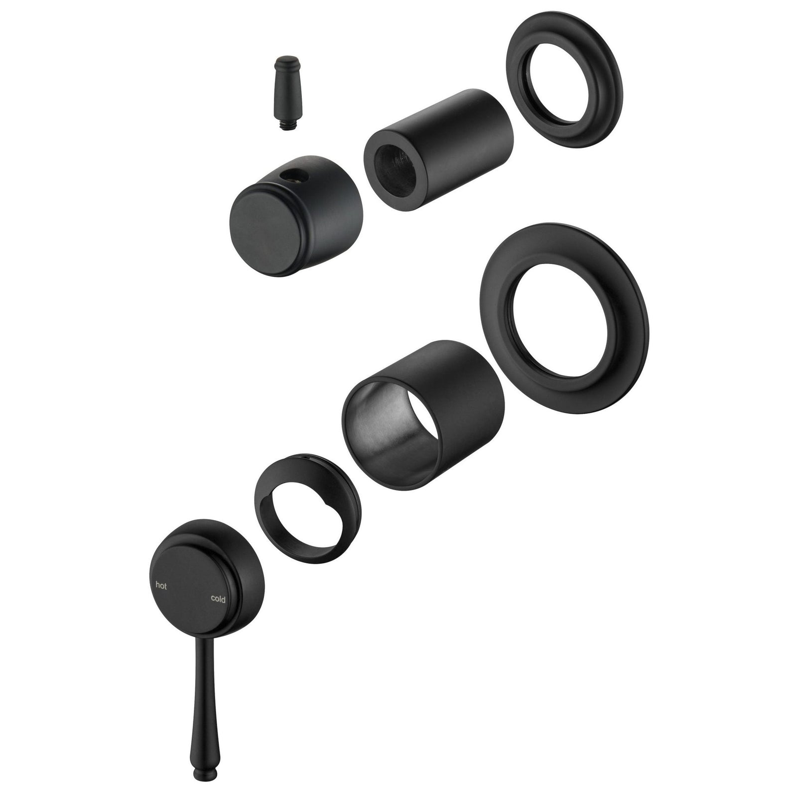 Mica Heritage Shower Mixer Diverter - TRIM KIT ONLY