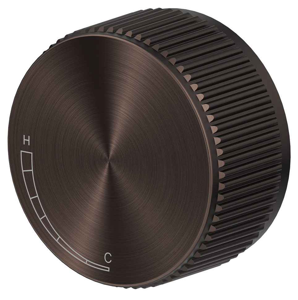 Bella Vista Mica Fluted Progressive Shower Mixer