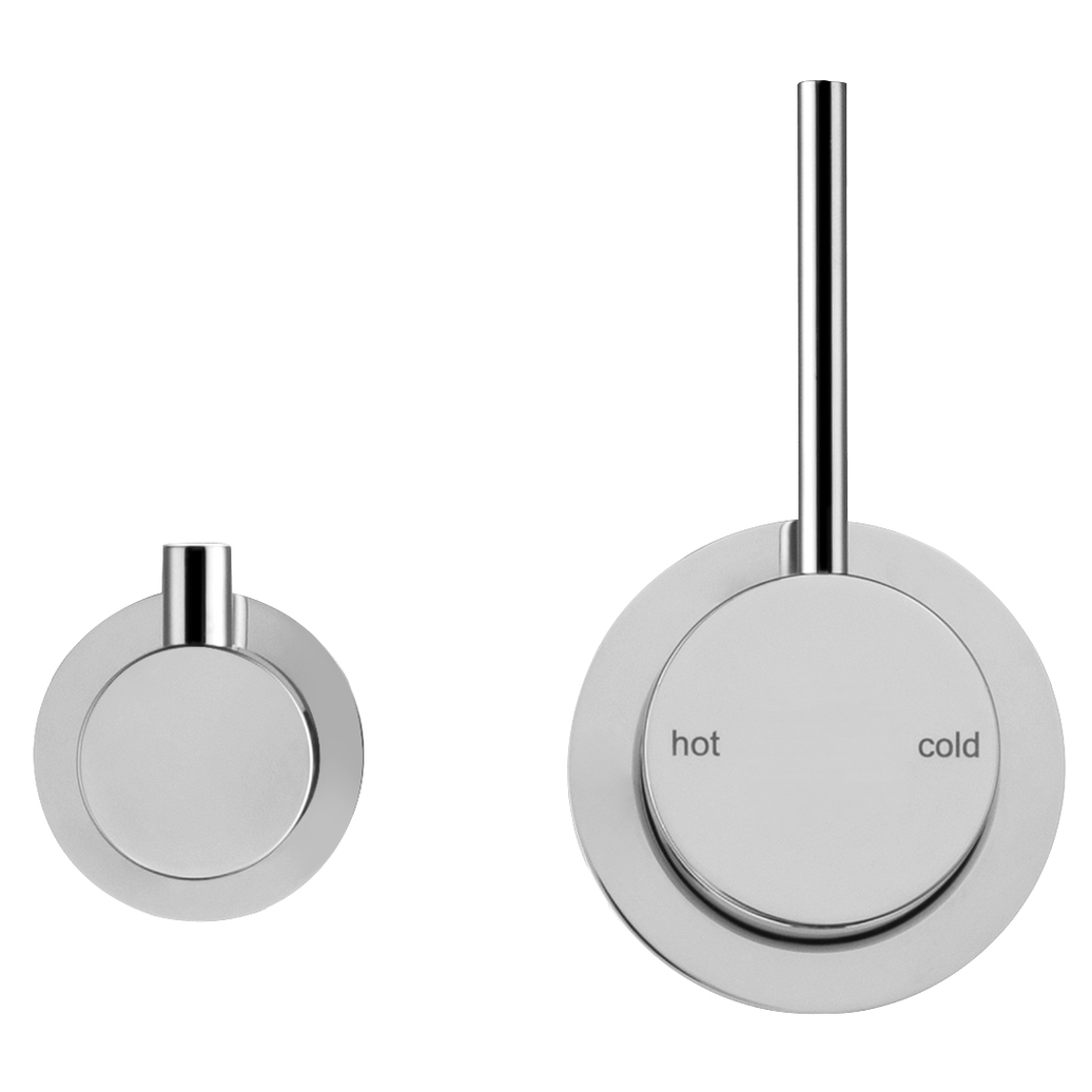 Mica Shower Mixer Diverter - Sideways Reverse - TRIM KIT ONLY