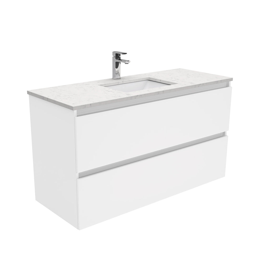 Sarah Bianco Marble Undermount 1200 Quest Wall-Hung Vanity