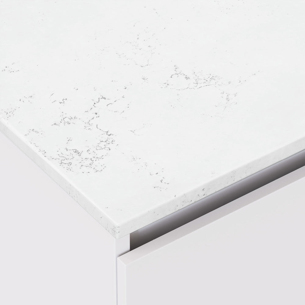Sarah Bianco Marble Undermount Single Bowl 1500 Mila Wall-Hung Vanity