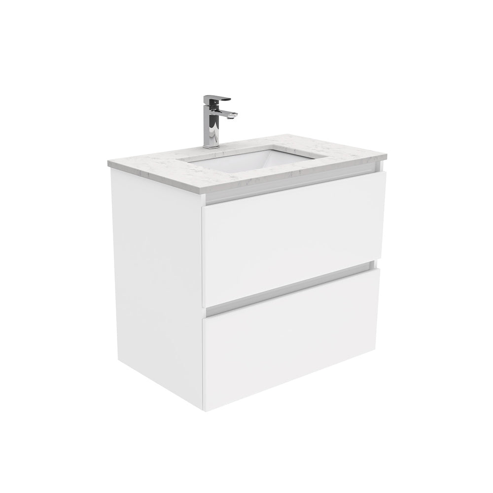 Sarah Bianco Marble Undermount 750 Quest Wall-Hung Vanity