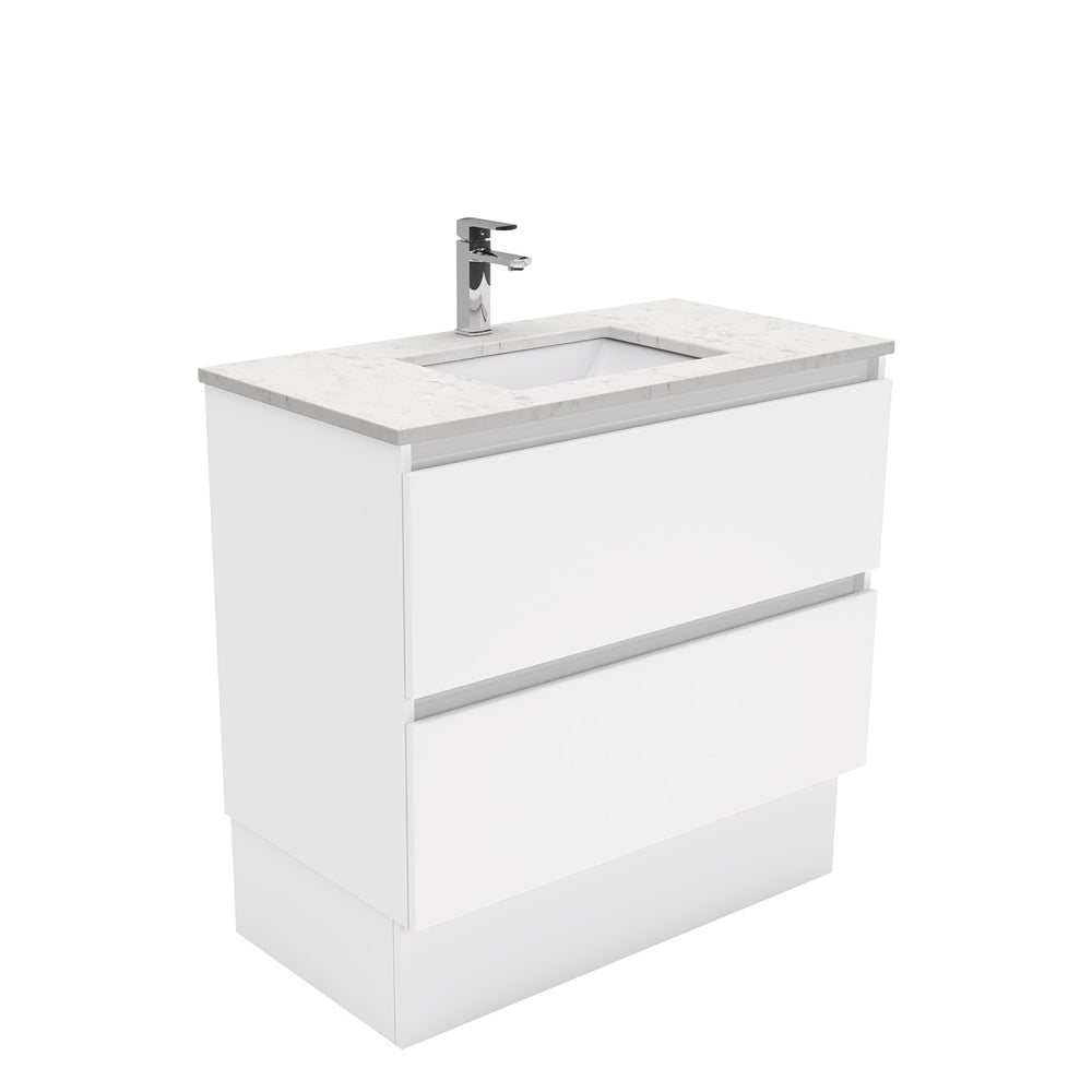 Sarah Bianco Marble Undermount 900 Quest Vanity on Kick