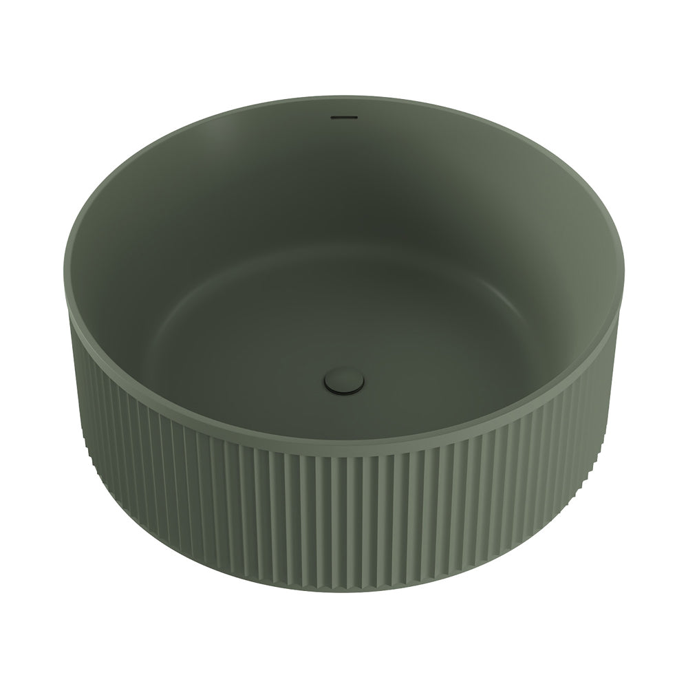Minka Solid Surface Round Bath, 1500mm, Forest