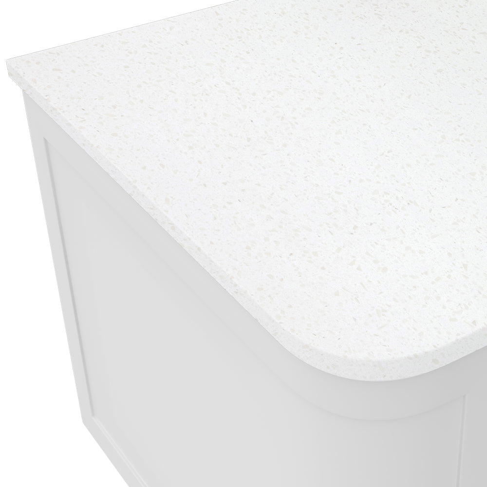 Fienza Curved Solid Surface Vanity Top