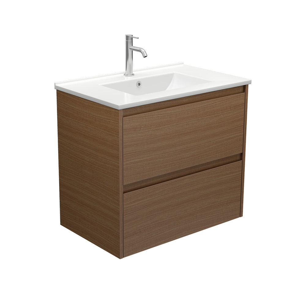 Dolce Amato 750 Walnut Wall-Hung Vanity
