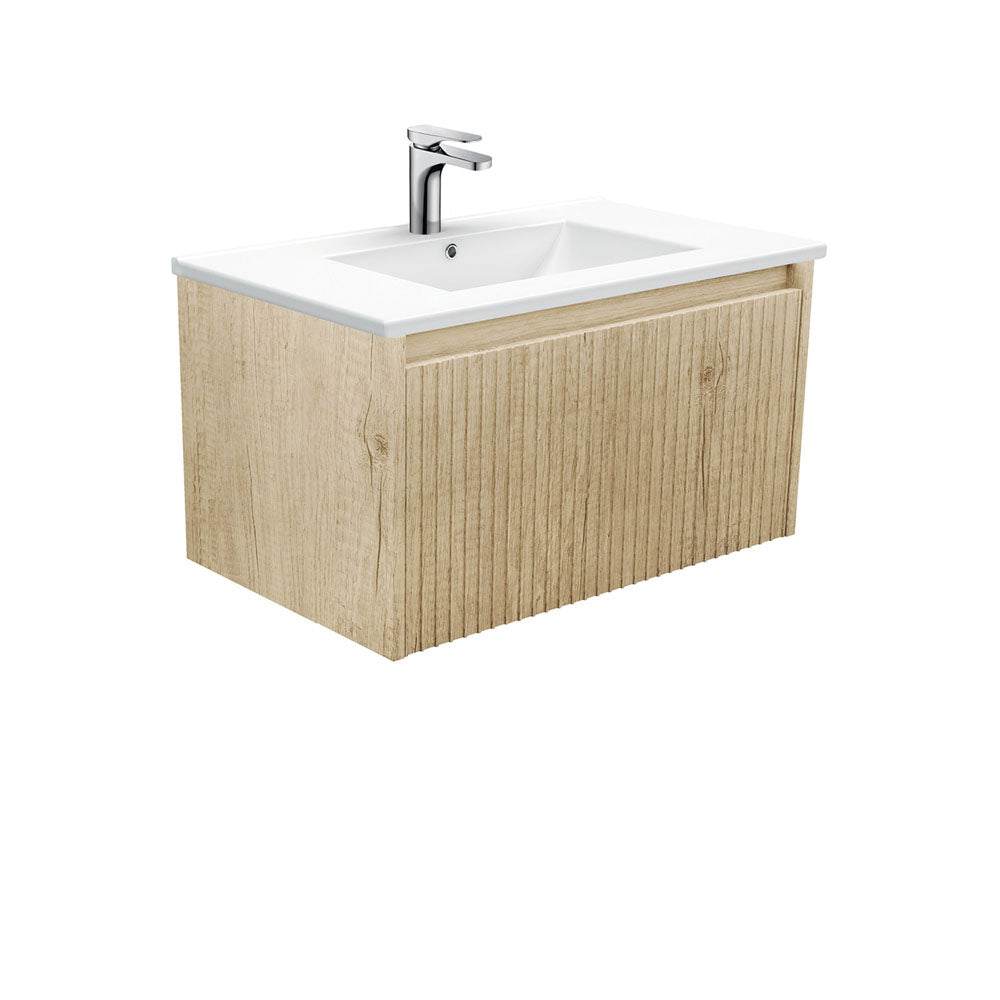 Dolce Alina Scandi Oak 750 Wall-Hung Vanity