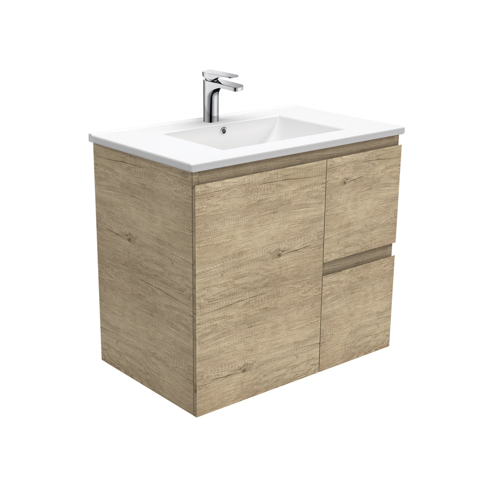 Dolce Edge Scandi Oak 750 Wall-Hung Vanity