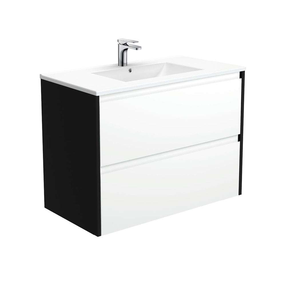 Dolce Amato 900 Satin White Wall-Hung Vanity
