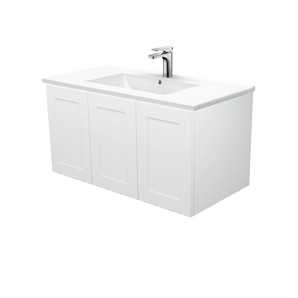 Dolce Mila 900 Wall-Hung Vanity, Right Drawer