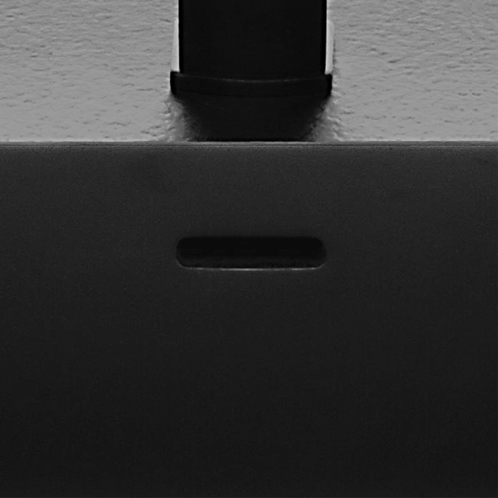 Montana Fingerpull Satin Black 750 Wall-Hung Vanity