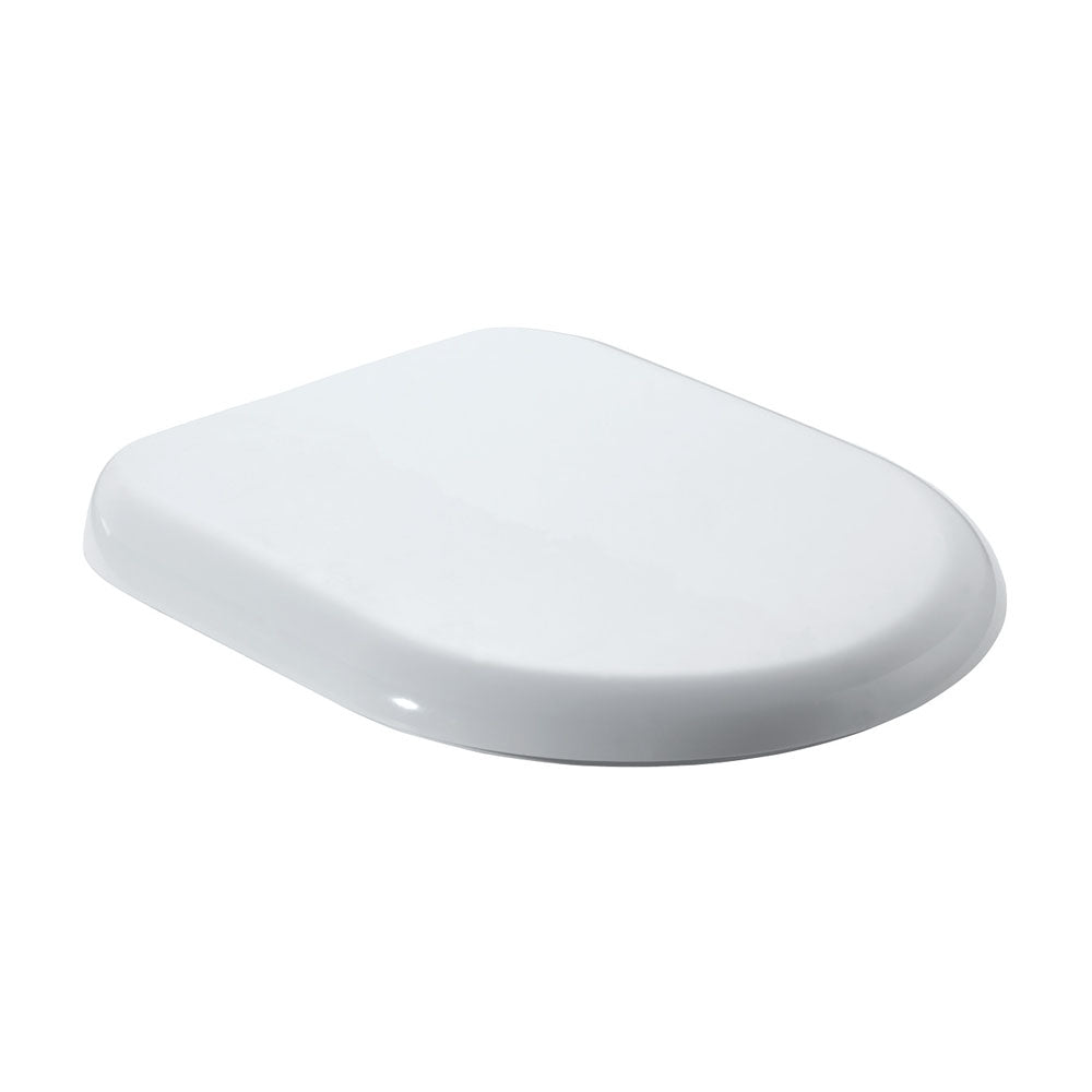 Compact Toilet Seat, Gloss White