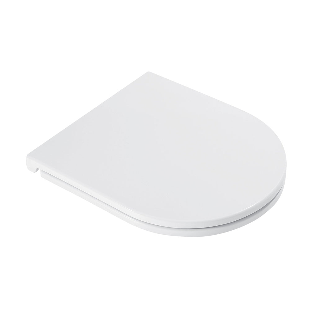 Slim Toilet Seat, Gloss White