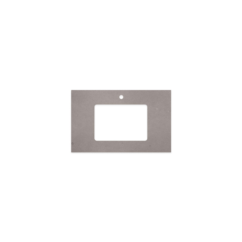 Fienza - Silica Free Stone Top, Rectangular Full Depth - Single Undermount