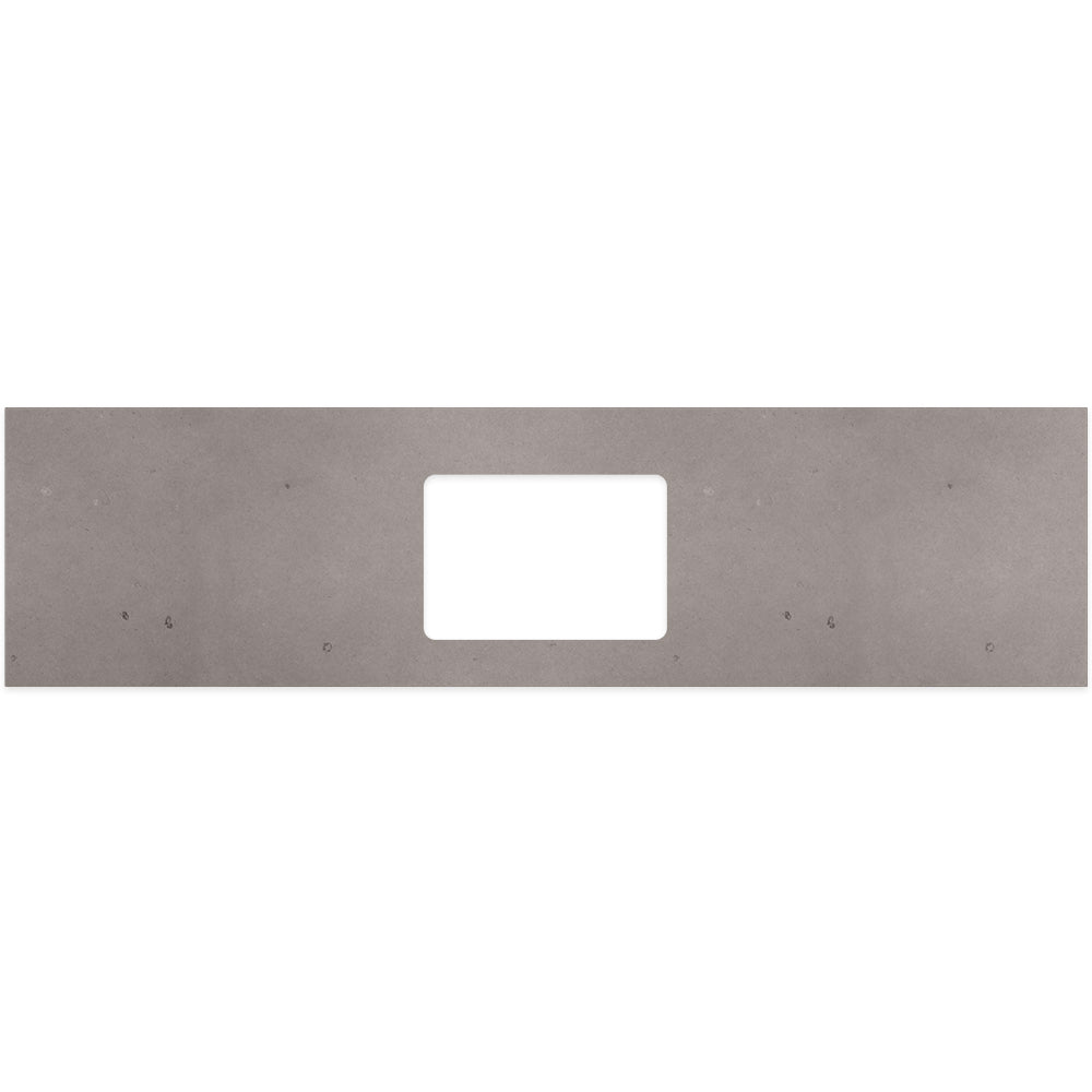 Fienza - Silica Free Stone Top, Rectangular Full Depth - Single Undermount